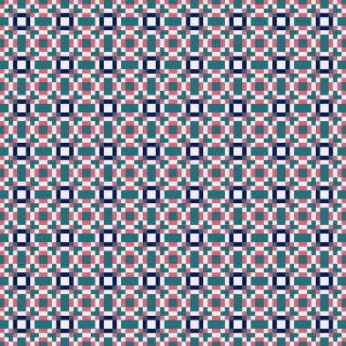 Soyut çapraz desenli üretken hesaplama sanatı çizimi