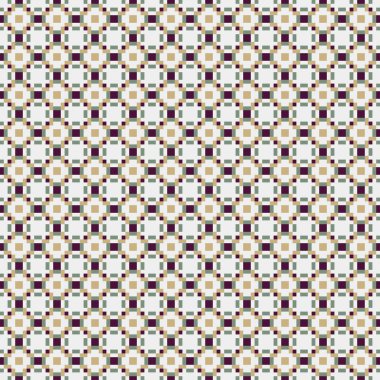 Soyut çapraz desenli üretken hesaplama sanatı çizimi