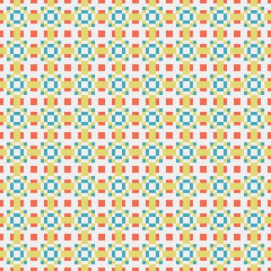 Soyut çapraz desenli üretken hesaplama sanatı çizimi