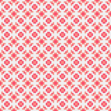 Soyut çapraz desenli üretken hesaplama sanatı çizimi