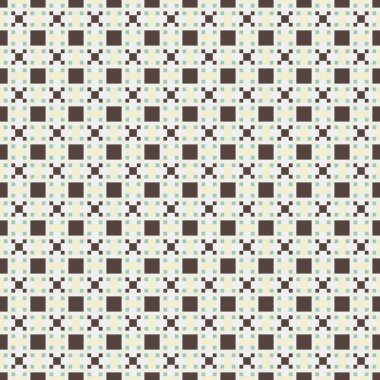 Soyut çapraz desenli üretken hesaplama sanatı çizimi