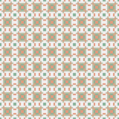 Soyut çapraz desenli üretken hesaplama sanatı çizimi