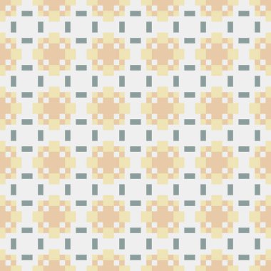 Soyut çapraz desenli üretken hesaplama sanatı çizimi