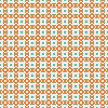 Soyut çapraz desenli üretken hesaplama sanatı çizimi