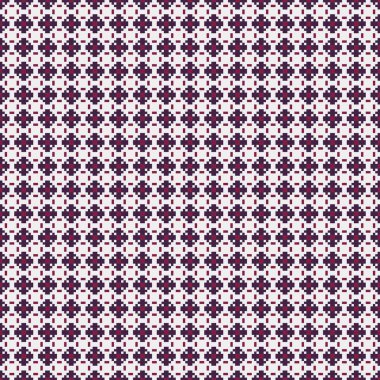 Soyut çapraz desenli üretken hesaplama sanatı çizimi