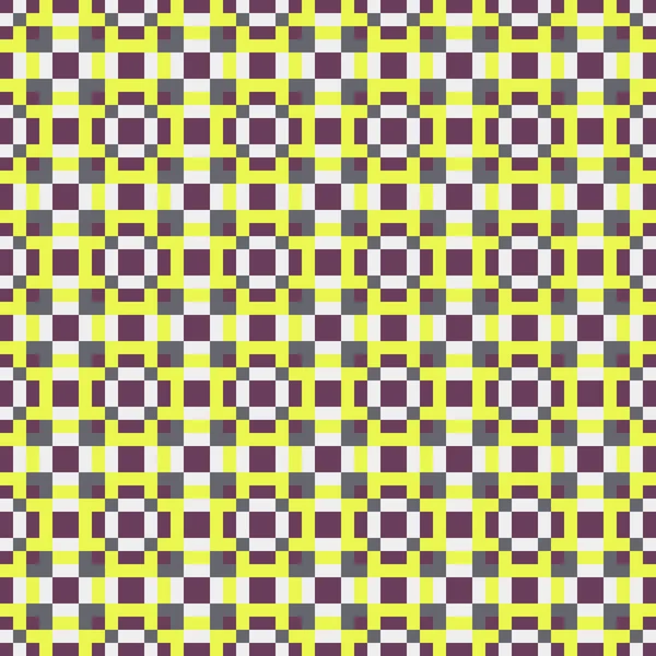 Soyut Geometrik Desen, üretken hesaplama sanatı çizimi 