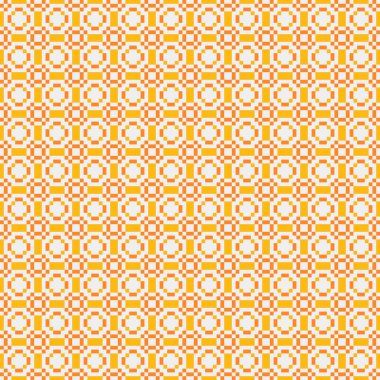 Soyut çapraz desenli üretken hesaplama sanatı çizimi