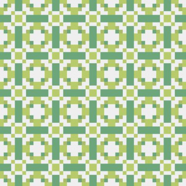 Soyut çapraz desenli üretken hesaplama sanatı çizimi