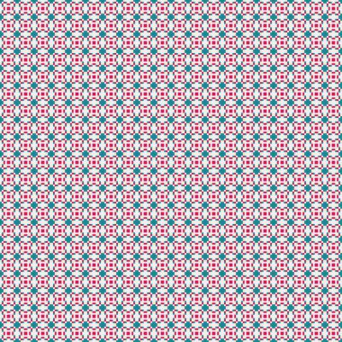 Soyut çapraz desenli üretken hesaplama sanatı çizimi