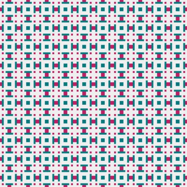 Soyut çapraz desenli üretken hesaplama sanatı çizimi