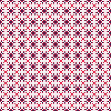 Soyut çapraz desenli üretken hesaplama sanatı çizimi