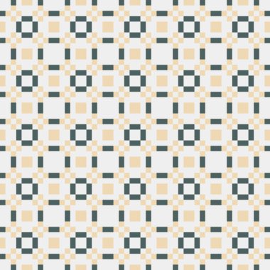 Soyut çapraz desenli üretken hesaplama sanatı çizimi