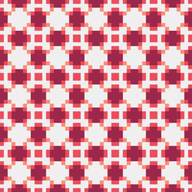 Soyut çapraz desenli üretken hesaplama sanatı çizimi