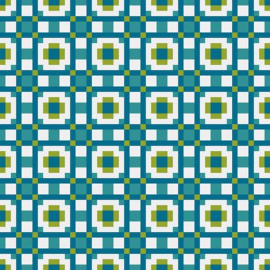 Soyut çapraz desenli üretken hesaplama sanatı çizimi