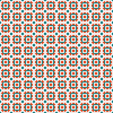 Soyut çapraz desenli üretken hesaplama sanatı çizimi