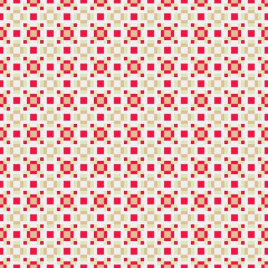 Soyut çapraz desenli üretken hesaplama sanatı çizimi