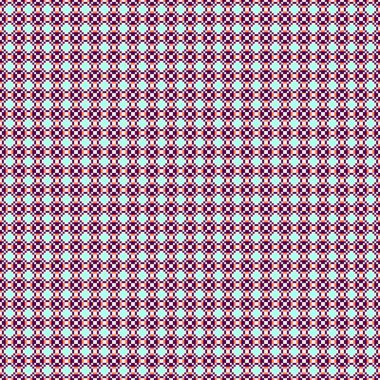 Soyut çapraz desenli üretken hesaplama sanatı çizimi