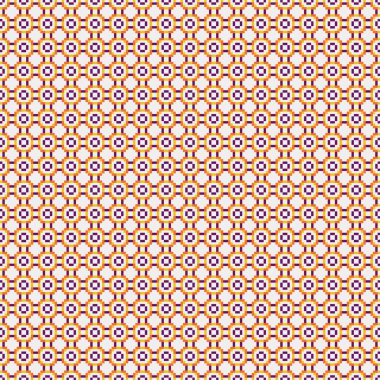 Soyut çapraz desenli üretken hesaplama sanatı çizimi