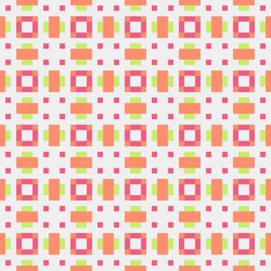 Soyut çapraz desenli üretken hesaplama sanatı çizimi