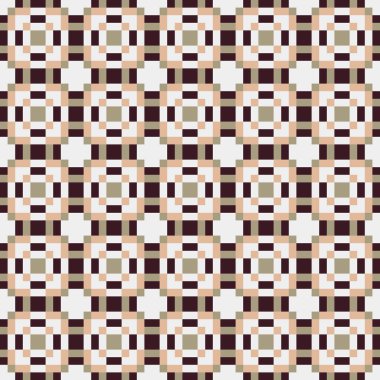 Soyut çapraz desenli üretken hesaplama sanatı çizimi