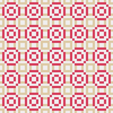 Soyut çapraz desenli üretken hesaplama sanatı çizimi