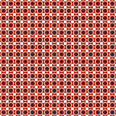 Soyut çapraz desenli üretken hesaplama sanatı çizimi