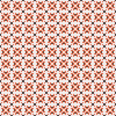 Soyut çapraz desenli üretken hesaplama sanatı çizimi