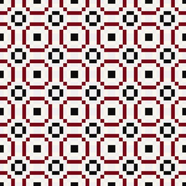 Soyut çapraz desenli üretken hesaplama sanatı çizimi