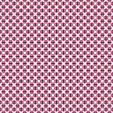 Soyut çapraz desenli üretken hesaplama sanatı çizimi