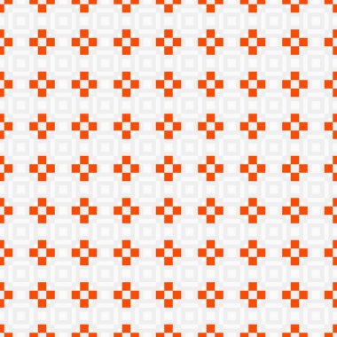 Soyut çapraz desenli üretken hesaplama sanatı çizimi