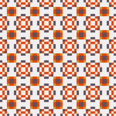 Soyut çapraz desenli üretken hesaplama sanatı çizimi