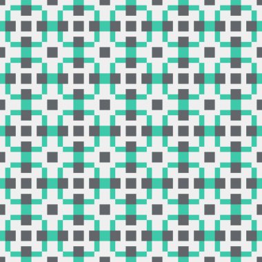 Soyut çapraz desenli üretken hesaplama sanatı çizimi