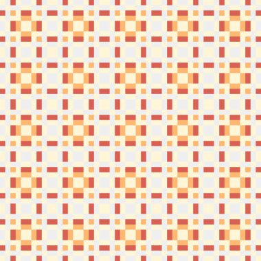 Soyut çapraz desenli üretken hesaplama sanatı çizimi