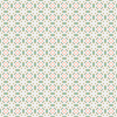 Soyut çapraz desenli üretken hesaplama sanatı çizimi