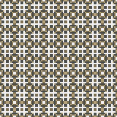 Soyut çapraz desenli üretken hesaplama sanatı çizimi