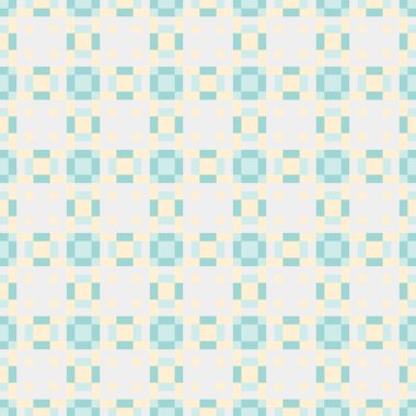 Soyut çapraz desenli üretken hesaplama sanatı çizimi