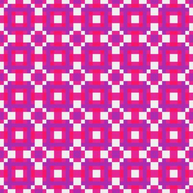 Soyut çapraz desenli üretken hesaplama sanatı çizimi