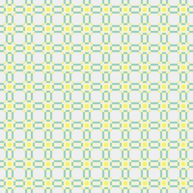 Soyut çapraz desenli üretken hesaplama sanatı çizimi