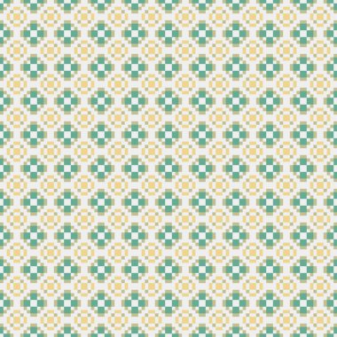 Soyut çapraz desenli üretken hesaplama sanatı çizimi