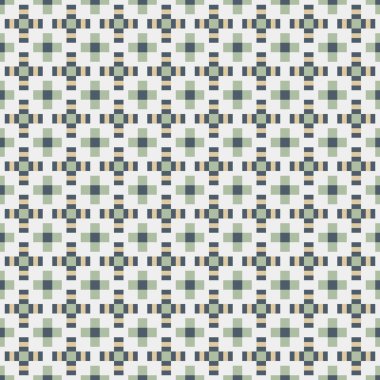 Soyut çapraz desenli üretken hesaplama sanatı çizimi