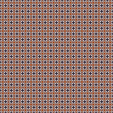 Soyut çapraz desenli üretken hesaplama sanatı çizimi