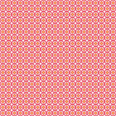 Soyut çapraz desenli üretken hesaplama sanatı çizimi