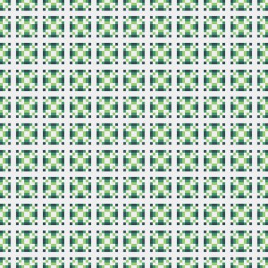 Soyut çapraz desenli üretken hesaplama sanatı çizimi