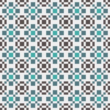 Soyut çapraz desenli üretken hesaplama sanatı çizimi