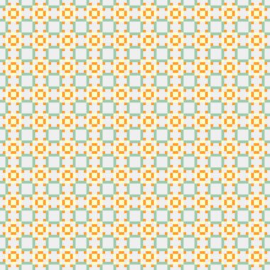 Soyut çapraz desenli üretken hesaplama sanatı çizimi