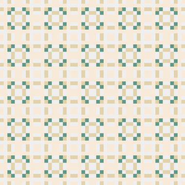 Soyut çapraz desenli üretken hesaplama sanatı çizimi