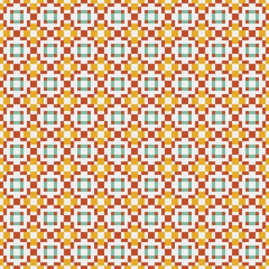 Soyut çapraz desenli üretken hesaplama sanatı çizimi