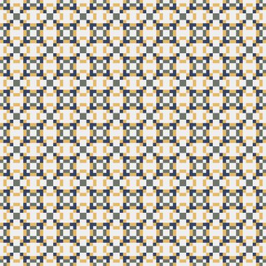 Soyut çapraz desenli üretken hesaplama sanatı çizimi