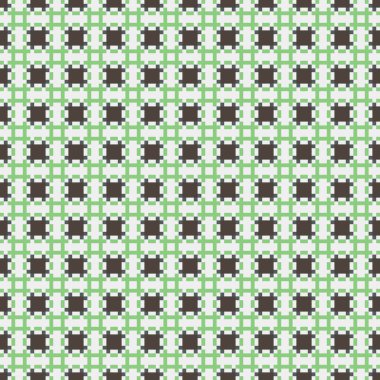 Soyut çapraz desenli üretken hesaplama sanatı çizimi