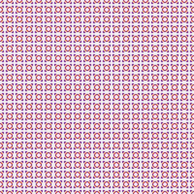 Soyut çapraz desenli üretken hesaplama sanatı çizimi